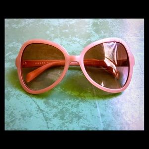 Pink Prada sunglasses